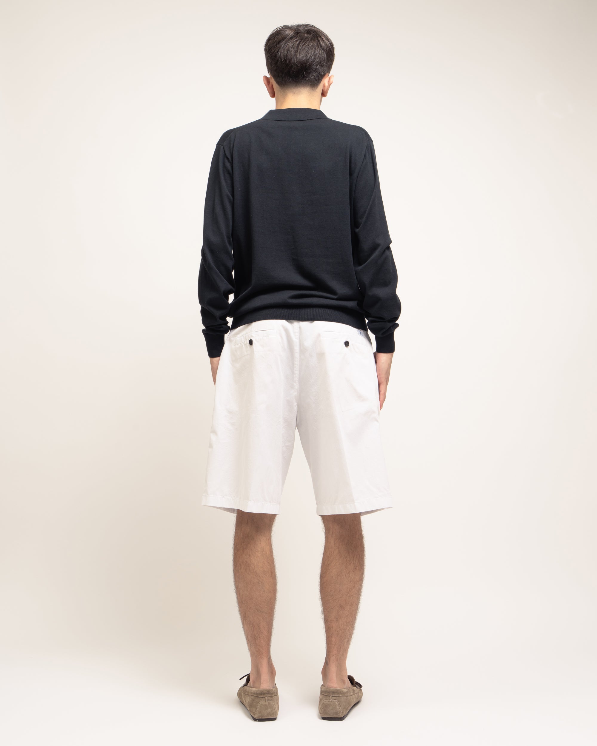Hampton long-sleeved polo shirt