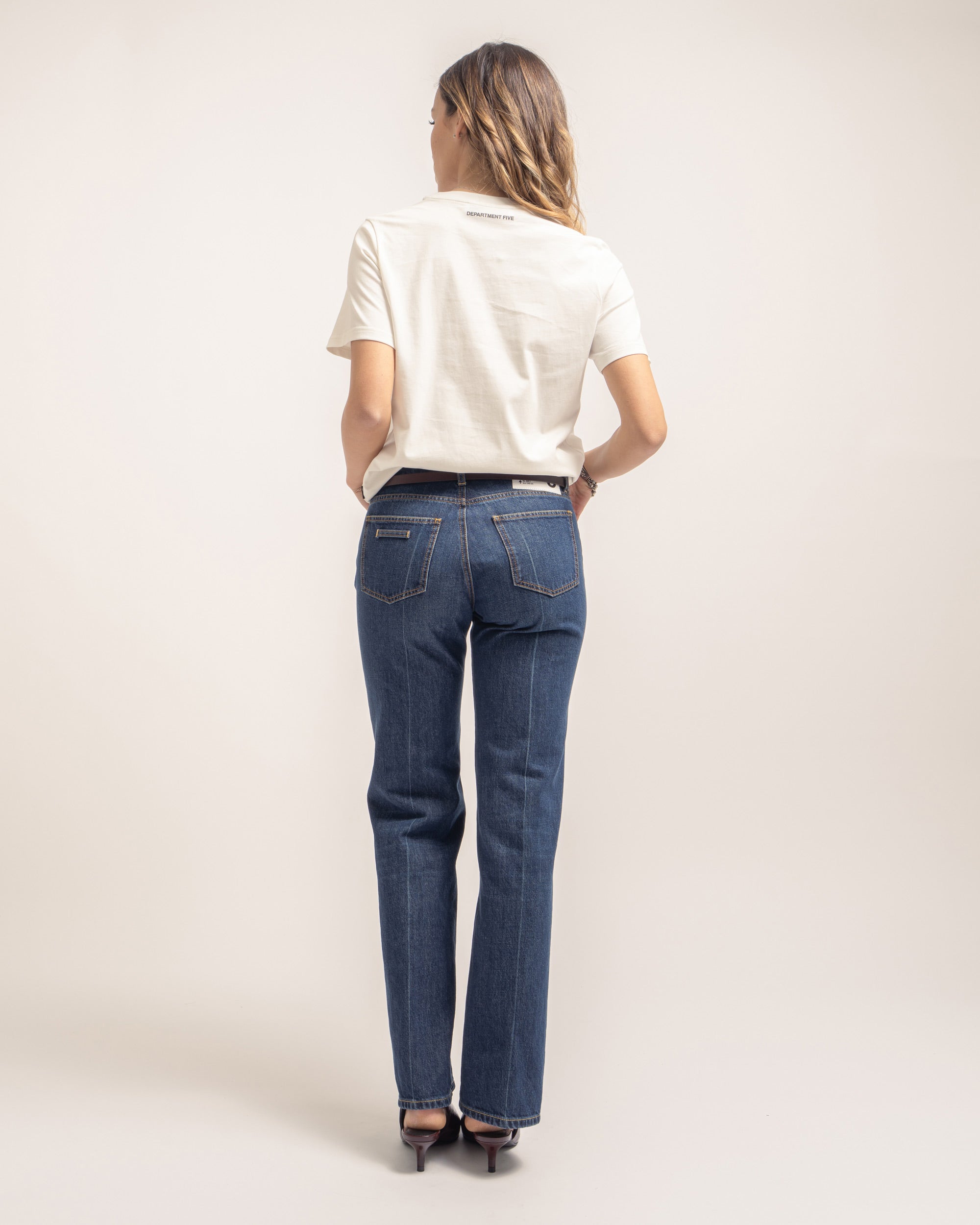 Insider regular-fit rigid denim jeans