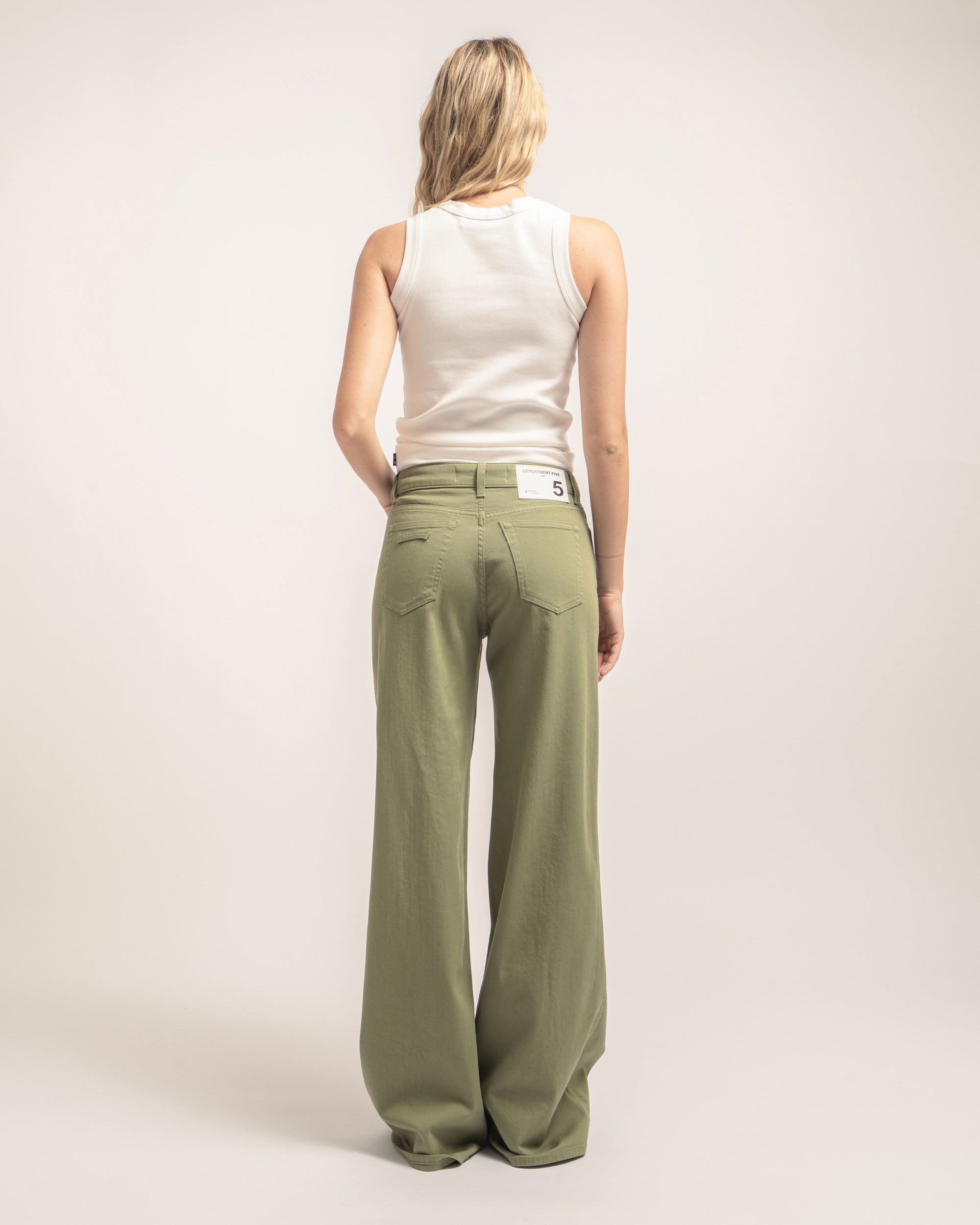 Pretender bull denim wide-leg jeans